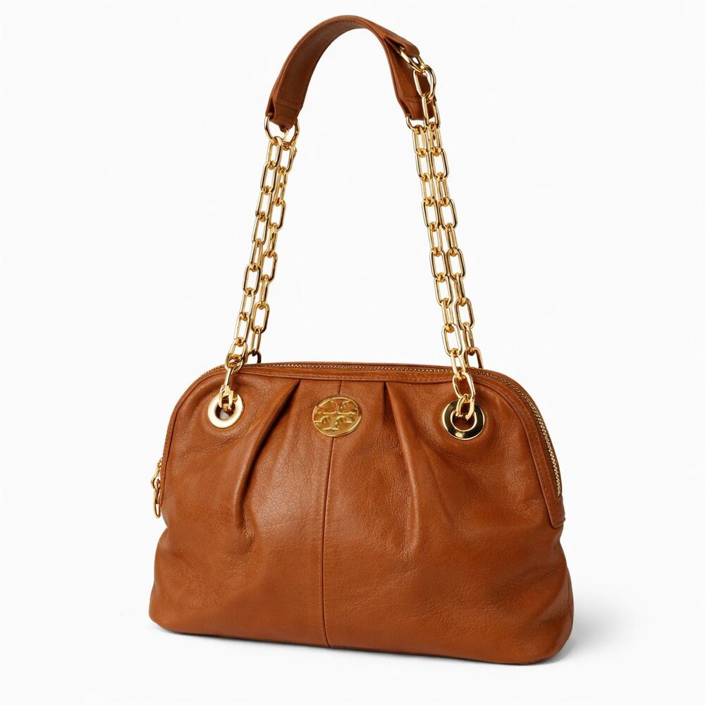 Tory Burch Leather Dena Mini Shoulder Bag – Luggage EUC R 350